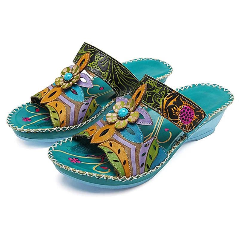 Sandalias Ortopédicas Antideslizantes de Moda Bohemia