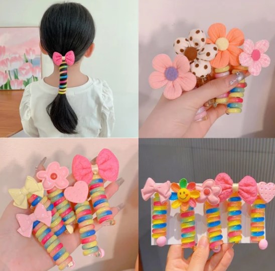 🌲descuento del último día🎁Cintas para el cabello de colores para niños