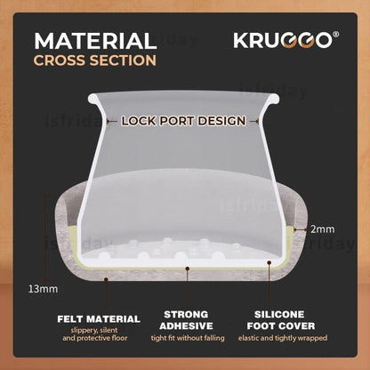 Protector de patas para muebles Mute mejorado
