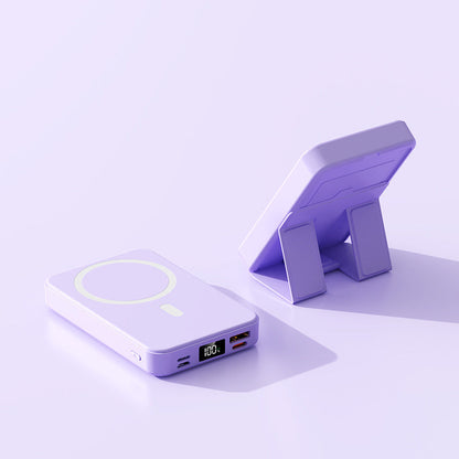 ⚡Batería externa inalámbrica portátil con imán (10000mAh)