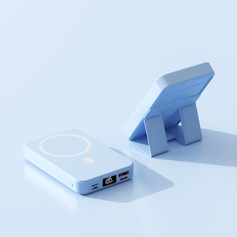 ⚡Batería externa inalámbrica portátil con imán (10000mAh)