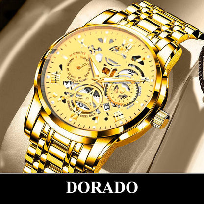 🎄Rebajas de Navidad 41 % DE DESCUENTO🔥Reloj mecánico automático esqueleto sumergible para hombre