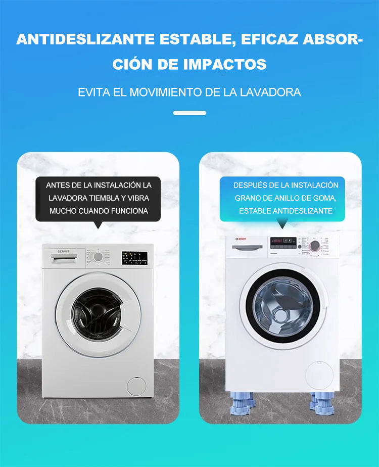 Base regulable en altura multiusos