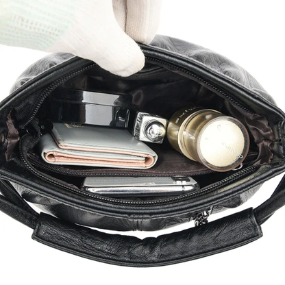 🔥Tu compañero diario: Bolso Bucket de piel suave con detalles plisados | Elegancia relajada para el día a día 🔥