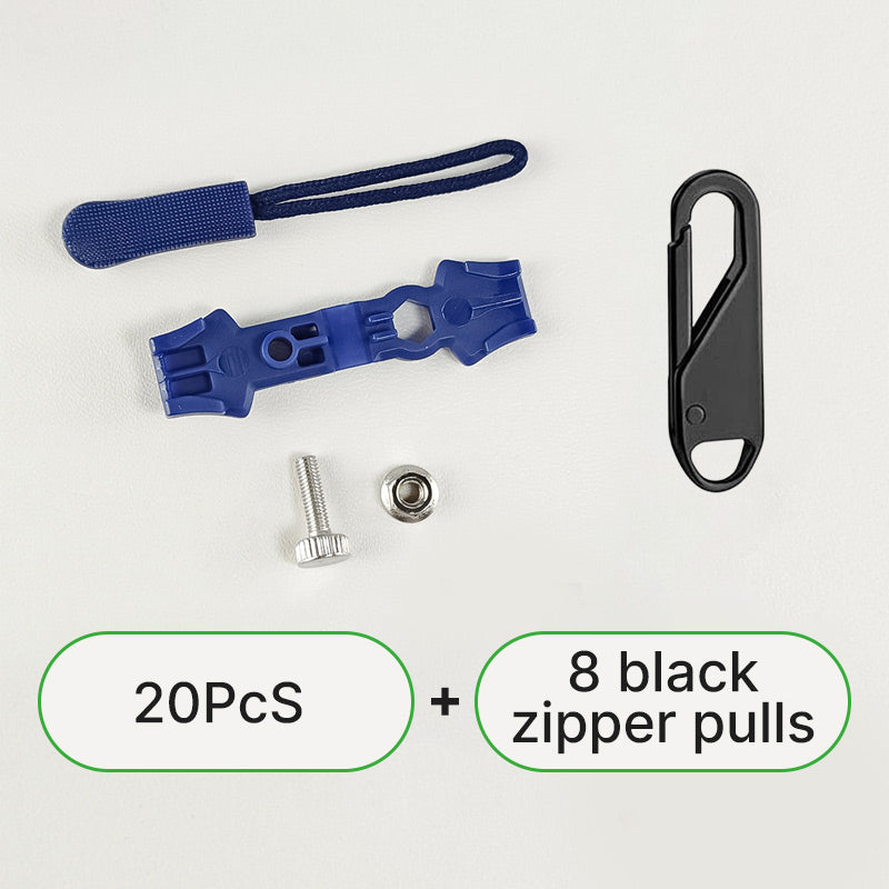 🔧🧳 Kit de Reparación de Cremalleras de Fácil Instalación – Fabricación Resistente, Funcionamiento Suave y Amplia Compatibilidad para Ropa y Equipaje ✅