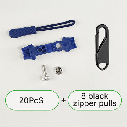 🔧🧳 Kit de Reparación de Cremalleras de Fácil Instalación – Fabricación Resistente, Funcionamiento Suave y Amplia Compatibilidad para Ropa y Equipaje ✅
