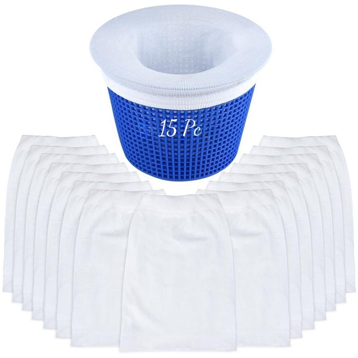 Calcetines de filtro para skimmer de piscina para cestas