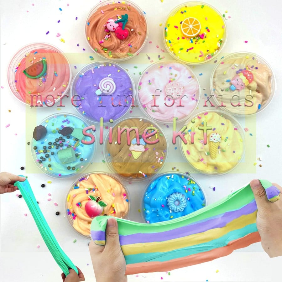 🎁Súper Arcilla Slime: ¡Suave, Flexible y Huele Increíble! Kit DIY para Desarrollo Sensorial