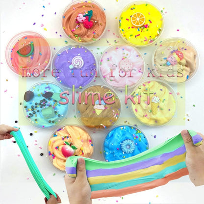 🎁Súper Arcilla Slime: ¡Suave, Flexible y Huele Increíble! Kit DIY para Desarrollo Sensorial