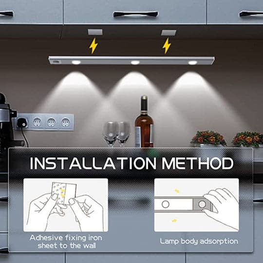 ✨ Luz LED con sensor de movimiento para armarios