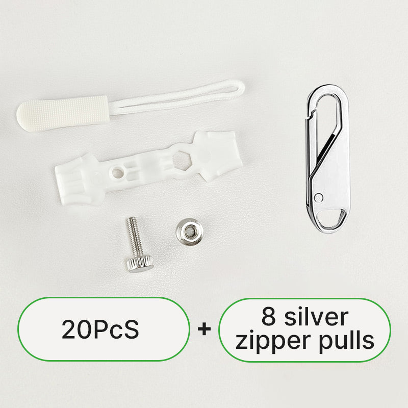 🔧🧳 Kit de Reparación de Cremalleras de Fácil Instalación – Fabricación Resistente, Funcionamiento Suave y Amplia Compatibilidad para Ropa y Equipaje ✅