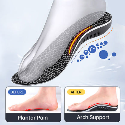 👟Compra 3 y llévate 1 gratis✨ Plantillas Amortiguadoras Unisex - Alivio para Pies Cansados, Ideales para Deporte y Uso Diario 🏃‍♂️🏃‍♀️