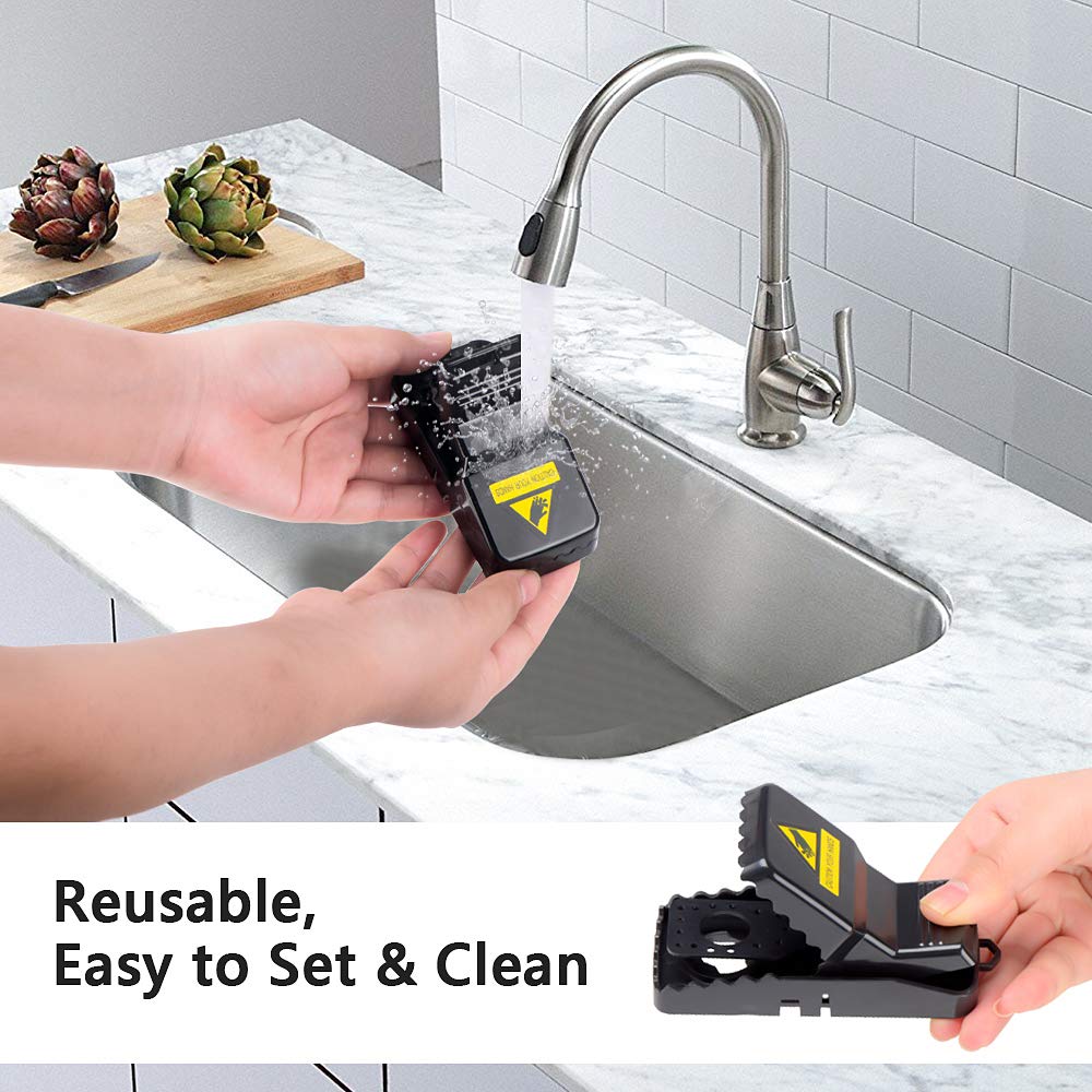 Trap de mouse reutilizable muy sensible（COMPRE 3 Y LLÉVESE 4 GRATIS）