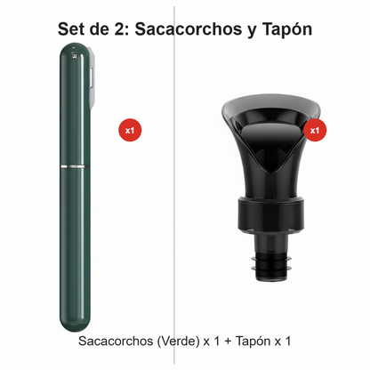 🔥COMPRA 1 Y LLÉVATE 1 GRATIS🔥Abridor de botellas con bomba de presión de aire