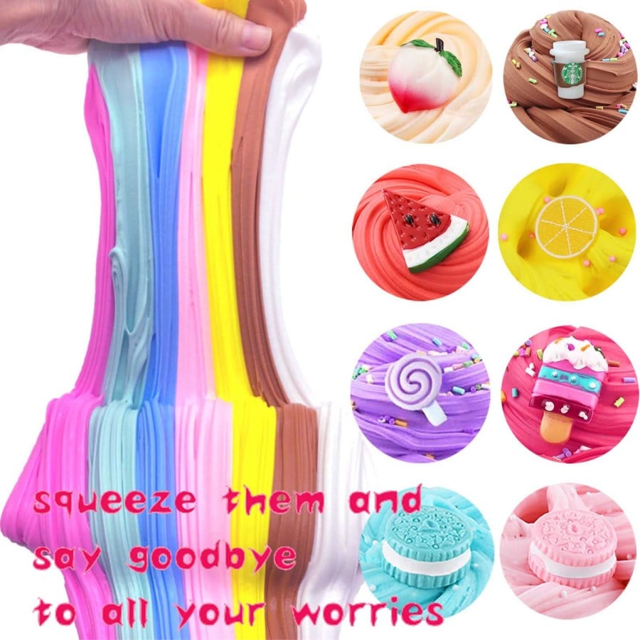 🎁Súper Arcilla Slime: ¡Suave, Flexible y Huele Increíble! Kit DIY para Desarrollo Sensorial