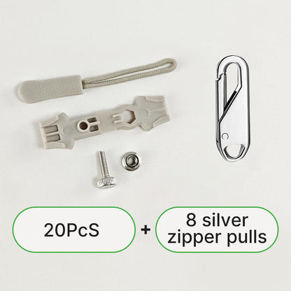🔧🧳 Kit de Reparación de Cremalleras de Fácil Instalación – Fabricación Resistente, Funcionamiento Suave y Amplia Compatibilidad para Ropa y Equipaje ✅