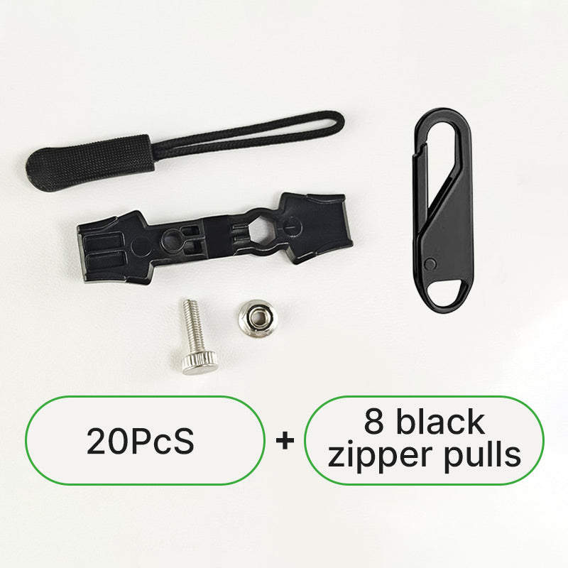 🔧🧳 Kit de Reparación de Cremalleras de Fácil Instalación – Fabricación Resistente, Funcionamiento Suave y Amplia Compatibilidad para Ropa y Equipaje ✅