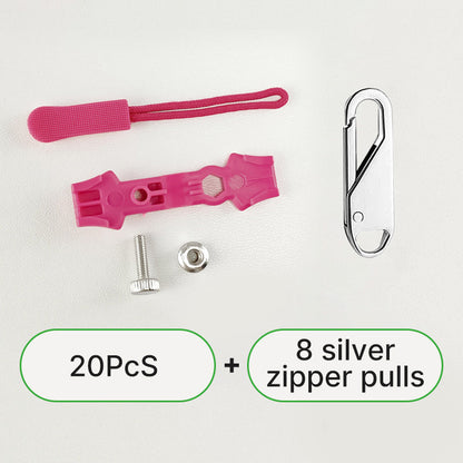 🔧🧳 Kit de Reparación de Cremalleras de Fácil Instalación – Fabricación Resistente, Funcionamiento Suave y Amplia Compatibilidad para Ropa y Equipaje ✅