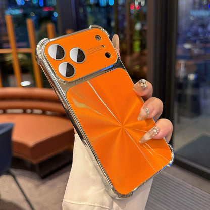 Funda con textura de CD a prueba de caídas en las cuatro esquinas para Phone