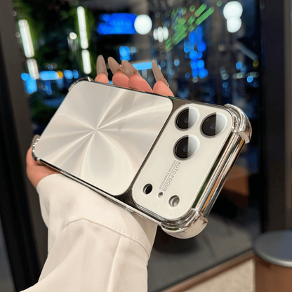 Funda con textura de CD a prueba de caídas en las cuatro esquinas para Phone