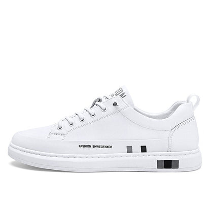 Zapatos casuales versátiles de cuero genuino para hombre
