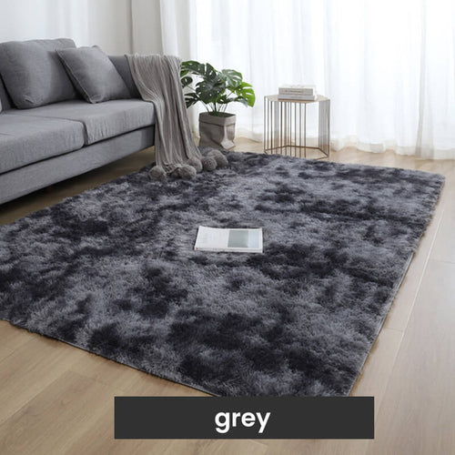 Oferta de Año Nuevo🔥Alfombra de suelo de felpa con degradado de color