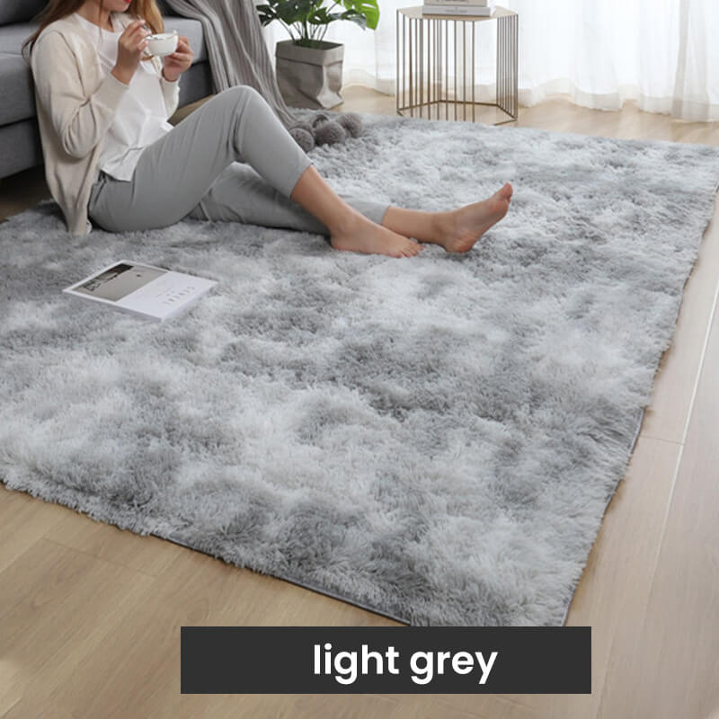 💥Oferta de Año Nuevo🔥Alfombra de suelo de felpa con degradado de color