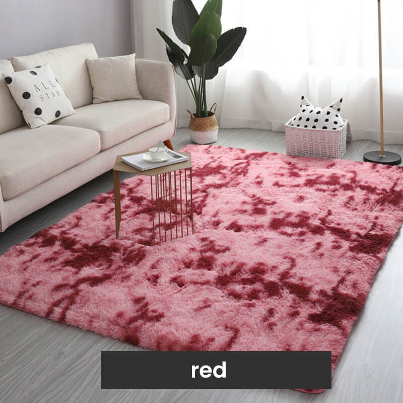 💥Oferta de Año Nuevo🔥Alfombra de suelo de felpa con degradado de color
