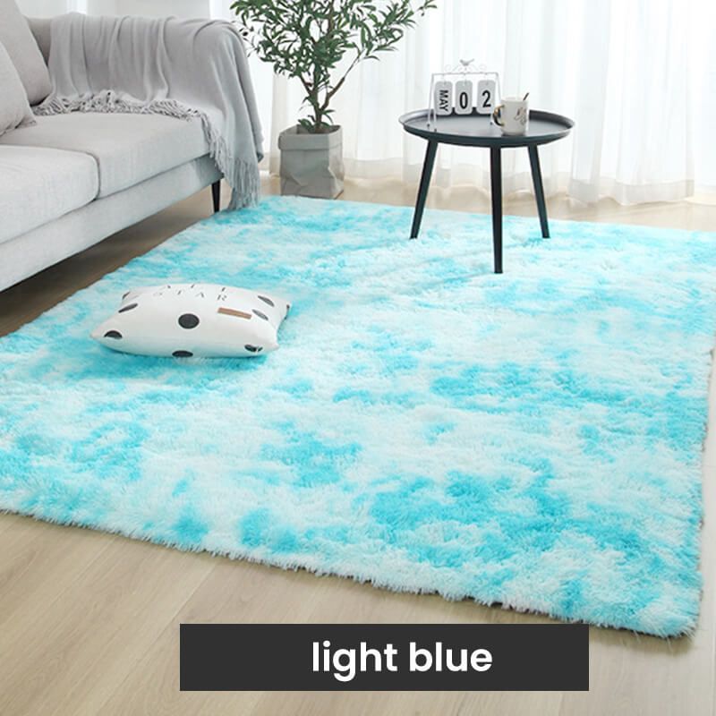 💥Oferta de Año Nuevo🔥Alfombra de suelo de felpa con degradado de color