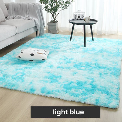 Oferta de Año Nuevo🔥Alfombra de suelo de felpa con degradado de color