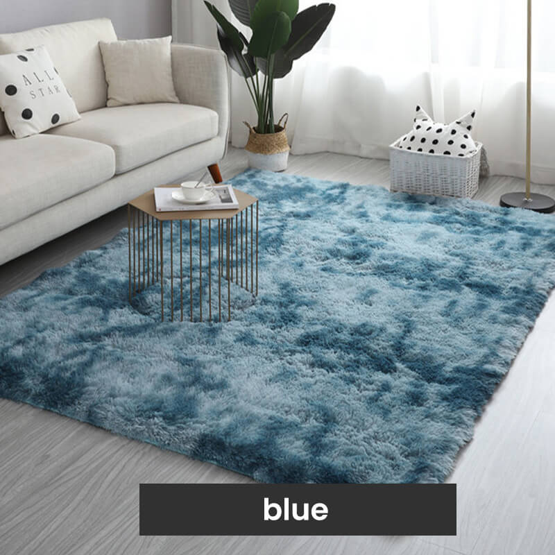 💥Oferta de Año Nuevo🔥Alfombra de suelo de felpa con degradado de color
