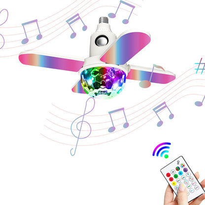 Bombilla Led De Colores Con Sonido