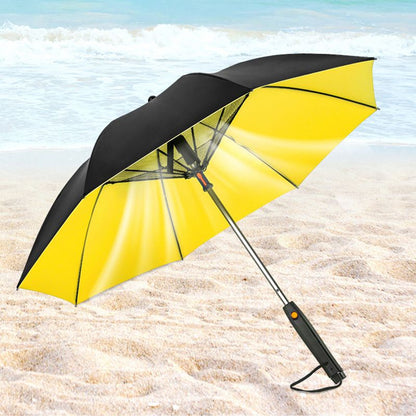 Paraguas Con Protección UPF50+ UV Con Rociador y Ventilador