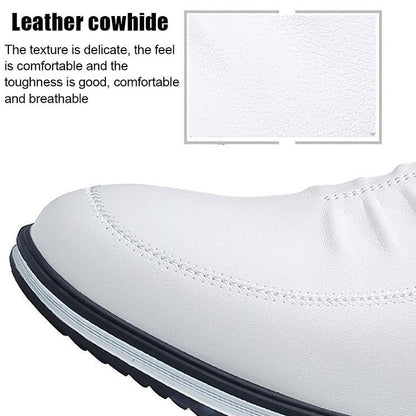 2024 Zapatos casual de piel para hombre