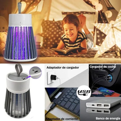 🔥Descuento sorpresa🔥Lámpara mosquitera recargable con USB