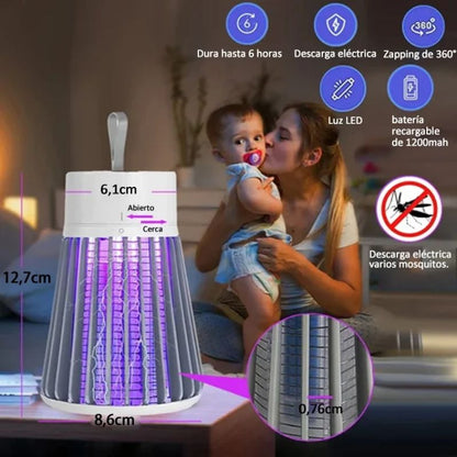 🔥Descuento sorpresa🔥Lámpara mosquitera recargable con USB