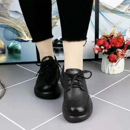 Zapatos de Cuero de Suela Blanda para Mujer