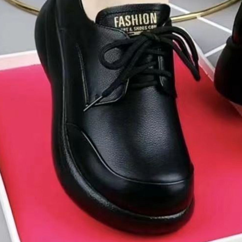 Zapatos de Cuero de Suela Blanda para Mujer