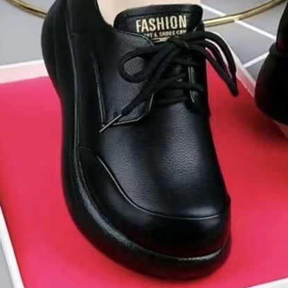 Zapatos de Cuero de Suela Blanda para Mujer
