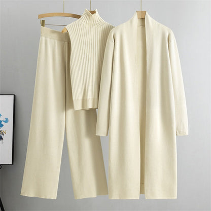 🛒Entrega gratuita y oferta por tiempo limitado⏳Conjunto de 3 piezas - Chaleco sin mangas, rebeca y pantalón de otoño