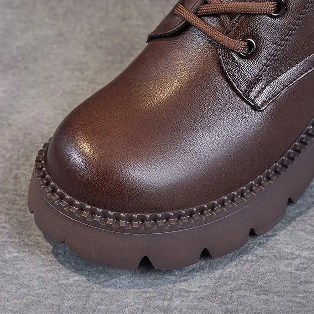 Botas de Cuero Cómodas para Mujeres
