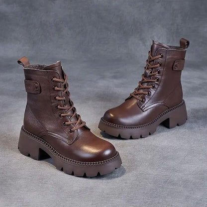 Botas de Cuero Cómodas para Mujeres