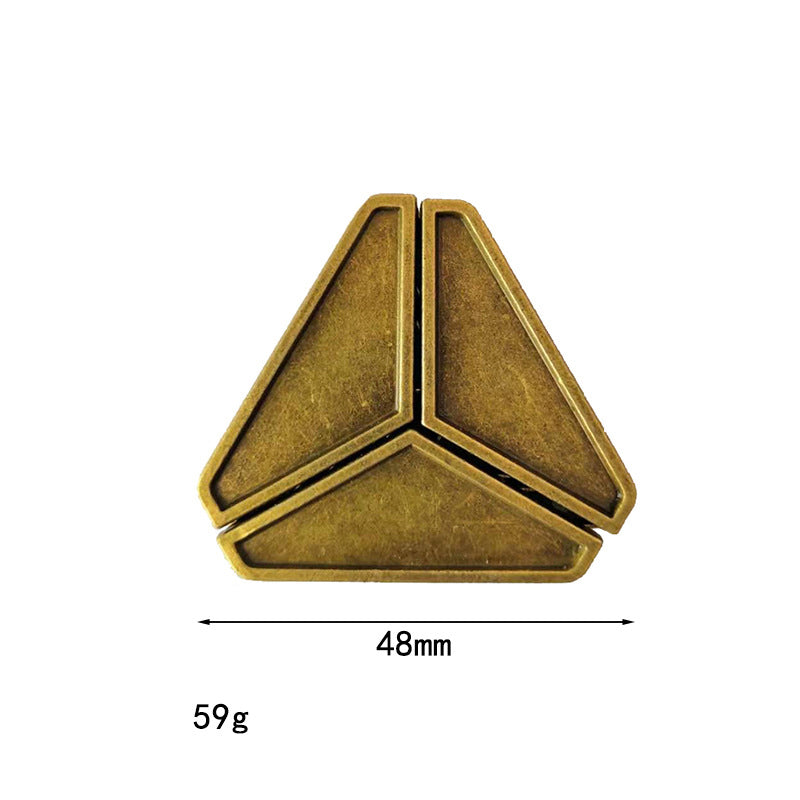 Dificultad elevada: anillo de rompecabezas de metal, solo para mentes con un CI superior a 120.