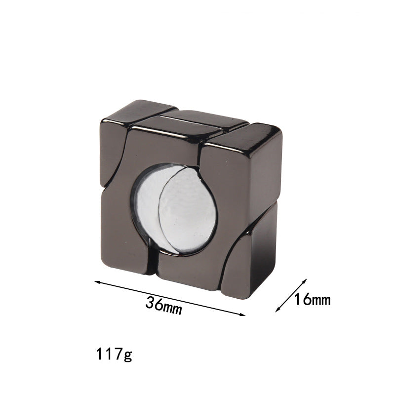 Dificultad elevada: anillo de rompecabezas de metal, solo para mentes con un CI superior a 120.
