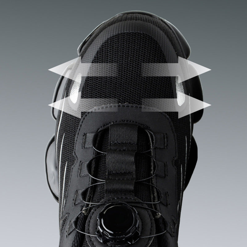 🔥 Zapatillas de seguridad antideslizantes con botón giratorio