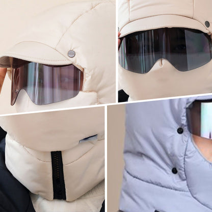Máscara Cortaviento para Montar al Aire Libre con Gafas - COMPRA 2 ENVÍO GRATIS
