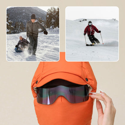 Máscara Cortaviento para Montar al Aire Libre con Gafas - COMPRA 2 ENVÍO GRATIS