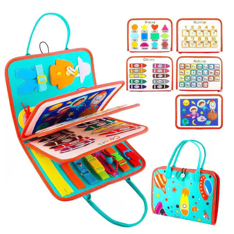 🔥TODDLER Tablero ocupado | Actividades de aprendizaje preescolar | Regalo para niños