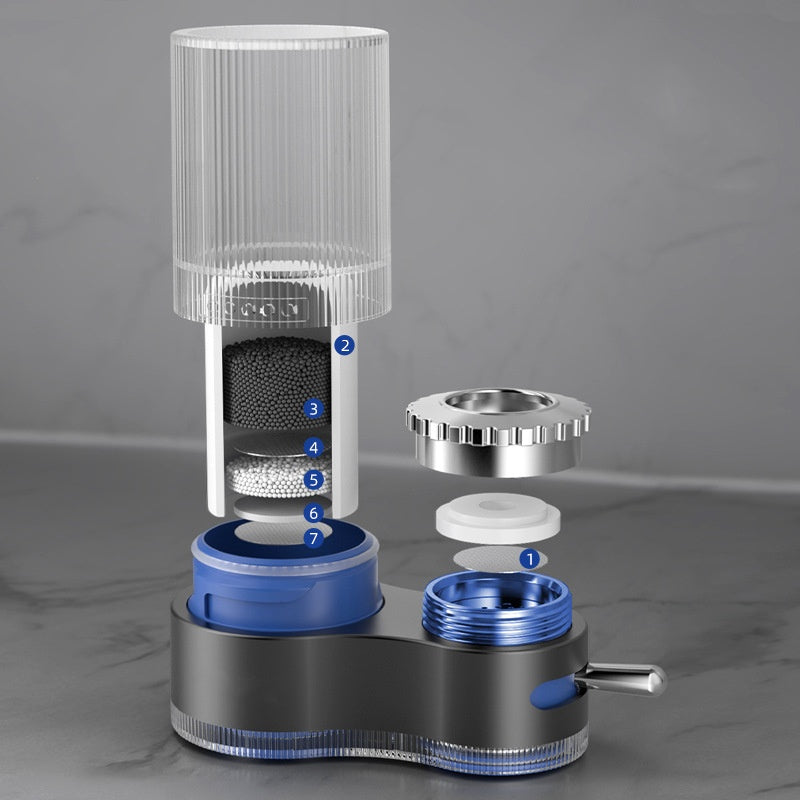 💥 Purificador de agua de grifo con adaptadores