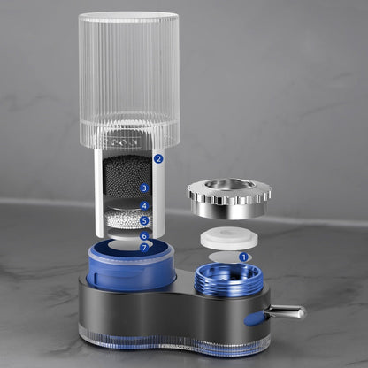 💥 Purificador de agua de grifo con adaptadores